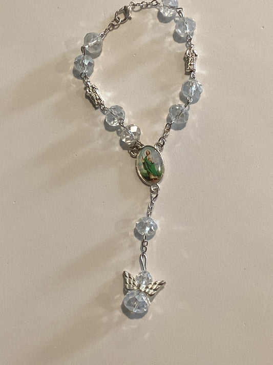 CRYSTAL BEADED ROSARY